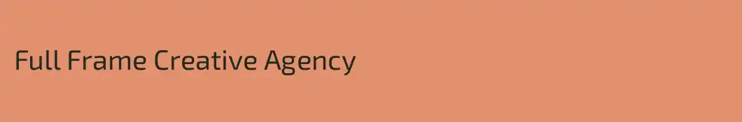 Full Frame Creative Agency